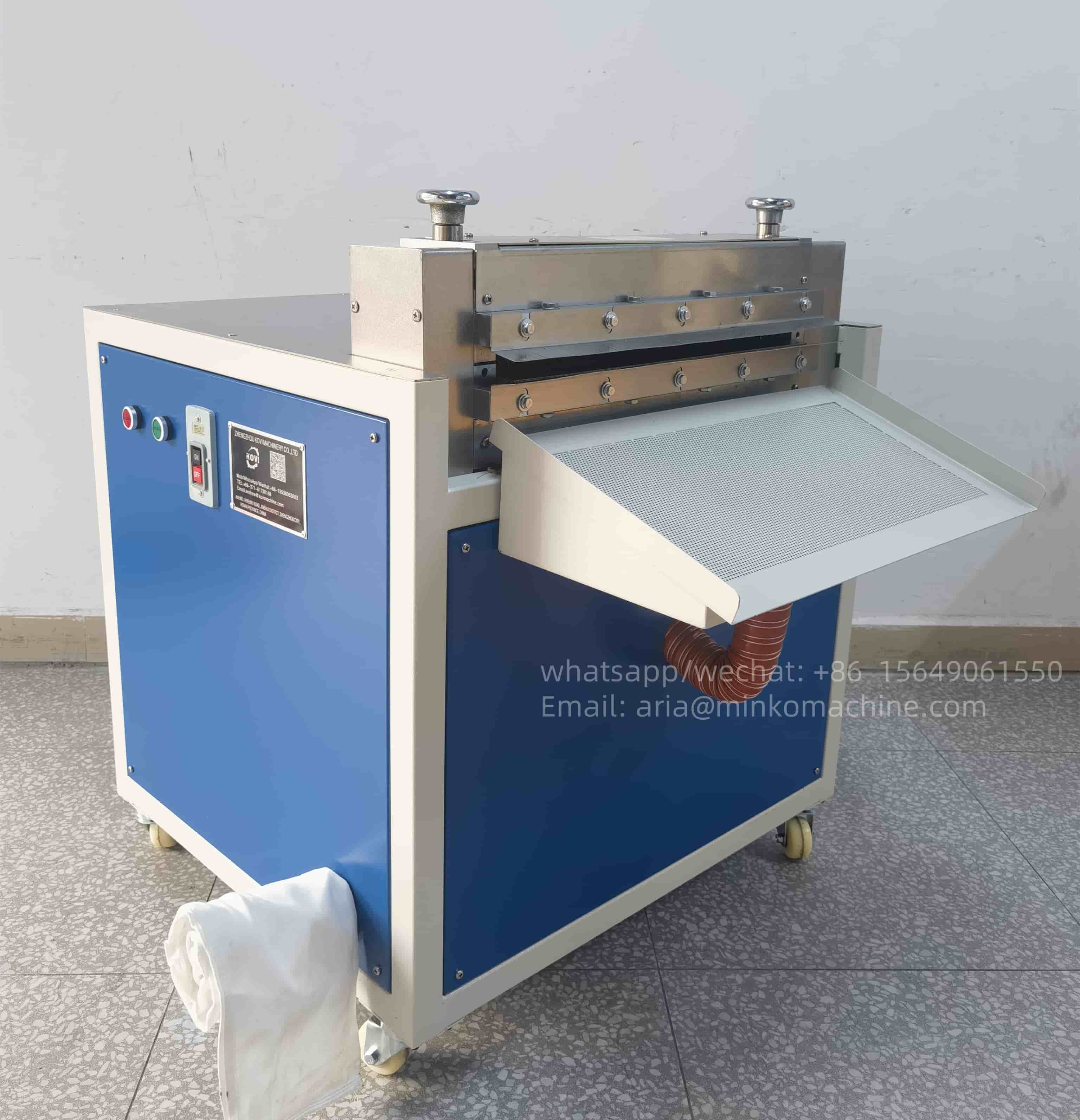 Full Automatic and Semi Automatic Small Crinkle Paper Shredder Machine