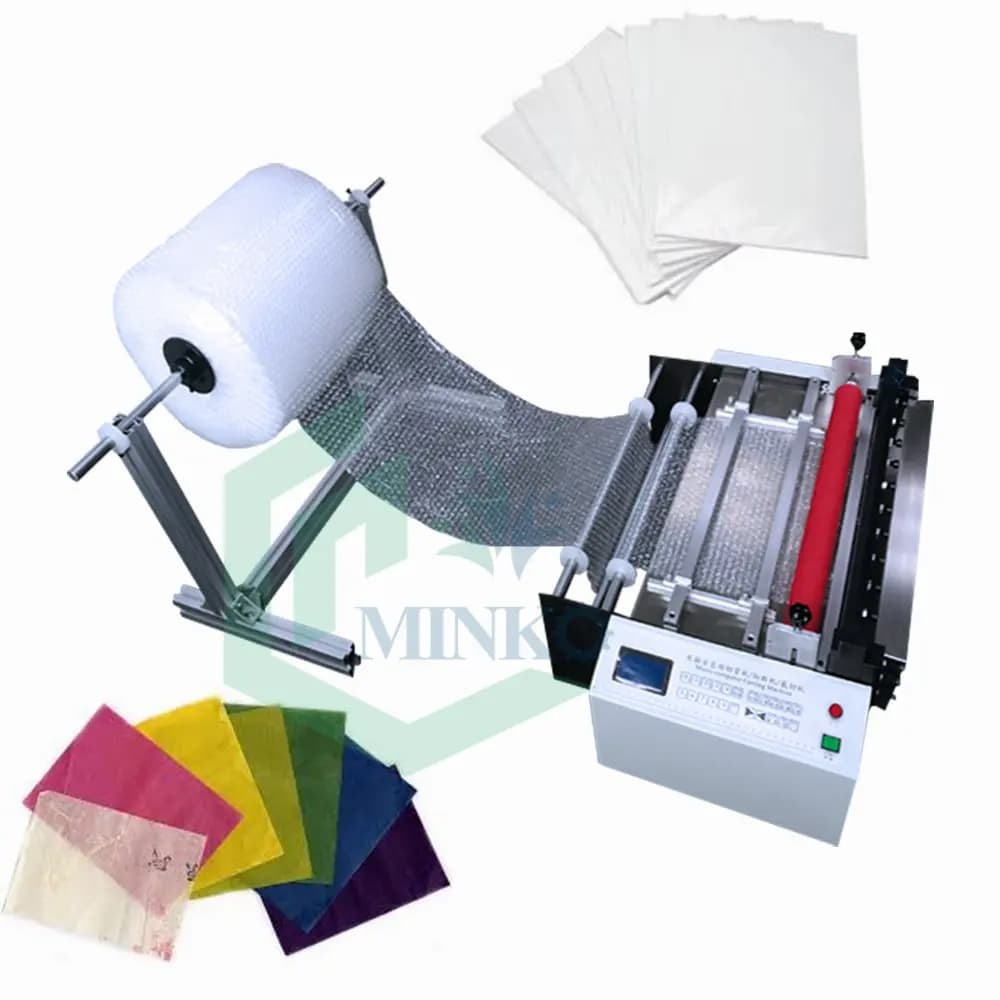 Automatic Non-Woven Fabrics Paper Cutting Machine Plastic Film Slitting ...