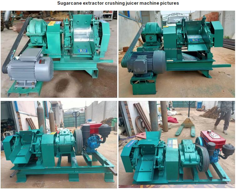 Sugarcane Extractor Crushing Juicer Machine