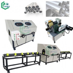 High quality pipe polishing machine tube rod mirror effect buffing machine steel pipe rust removing machine