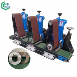 Industrial metal mirror finish polishing machines metal sheet belt sanding machine metal polishing machine for small parts
