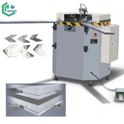 Sales of aluminum corner crimping machine synchronous single head door and window corner crimping machine