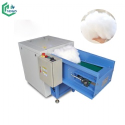 automatic pillow filling machine for carding cotton pp cotton polyester fiber opening machine fiber fill pillow making machine