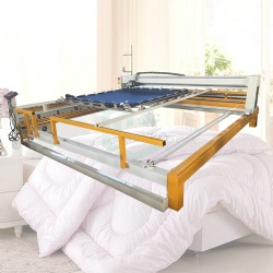New Design Computerized Single Needle Quilting Machine Long Arm Quilt Sewing Machine for Sale