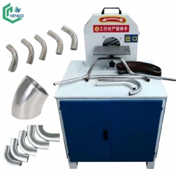 Stainless steel aluminum copper pipe bend tube polishing descalding machine bend pipe polishing machine