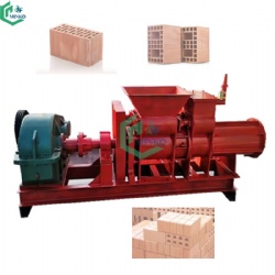 Diesel automatic Red Clay brick Making Burning Molding Machine for sale price clay brick machine is smallest models brick extruders.