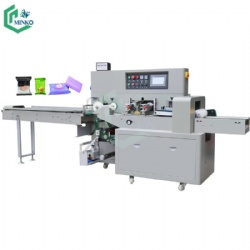 Multifunction Food Packing Machinery Cookies Wafer Biscuit Soap Pillow Packaging Machine